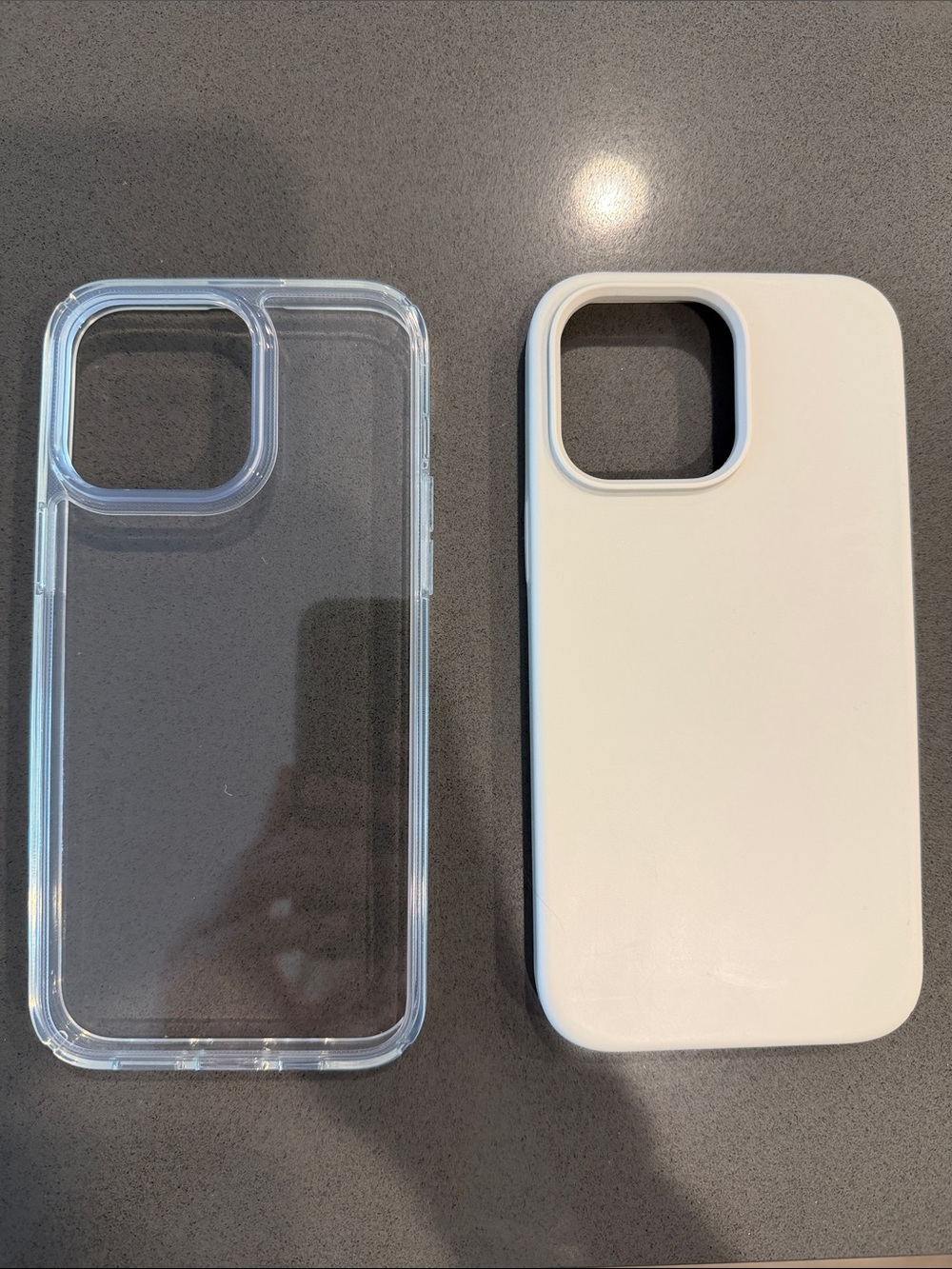 Clear & Cream Protective iPhone Case Duo - 14 Pro Max